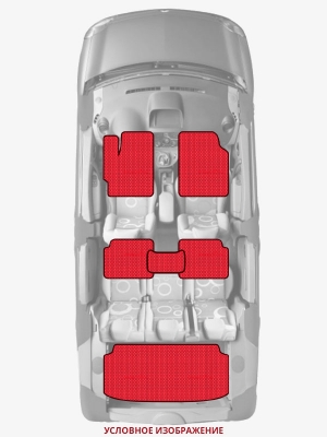 ЭВА коврики «Queen Lux» комплект для Audi Q5 (1G)
